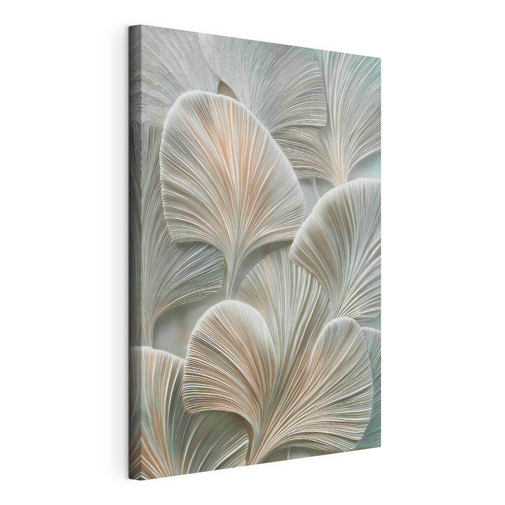 Delicate leaves in soft hues Delicate leaves in soft hues