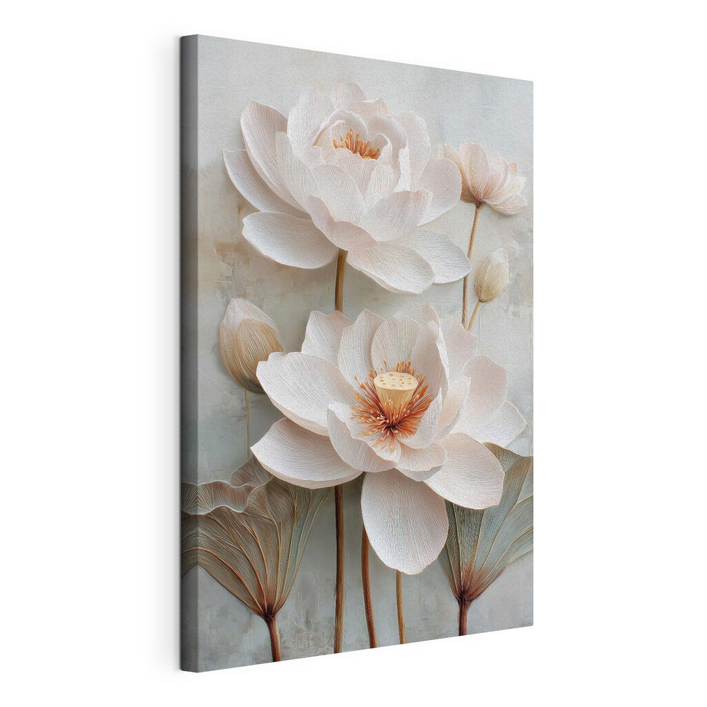 Delicate blooms in soft pastel tones