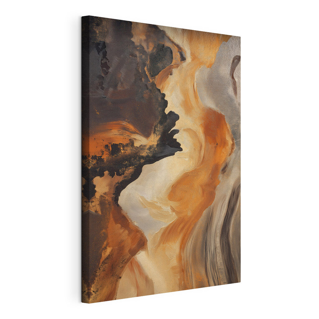 Abstract embraces of shadow and light