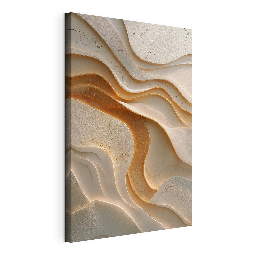 Waves of texture and subtle color