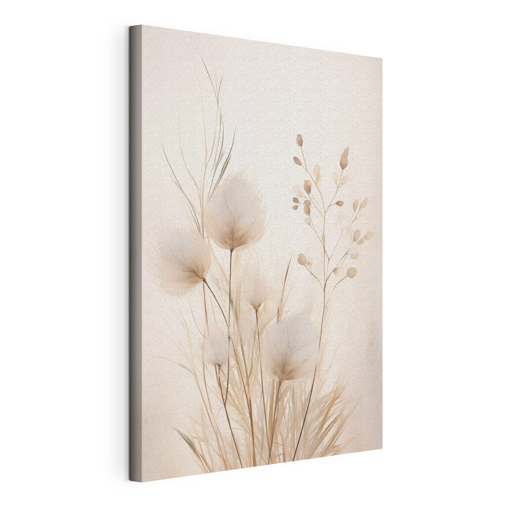 Delicate flora in soft hues