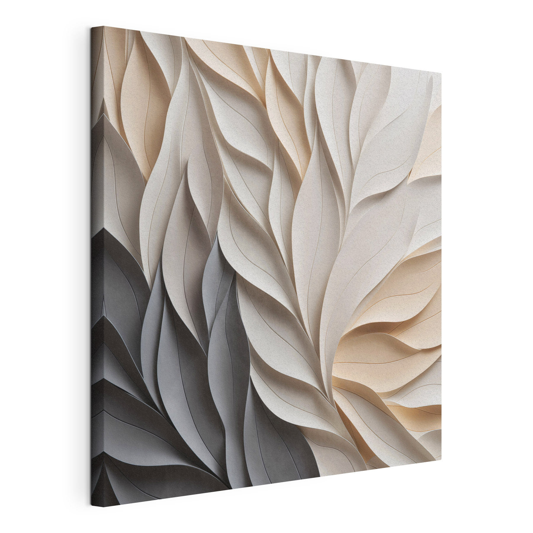 Flowing forms in soft hues