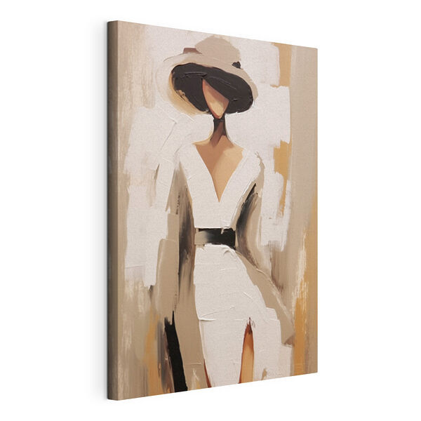 Картина Картина, на якій зображена жінка у білій сукні (Артикул: s48426) Картина Картина Картина, на якій зображена жінка у білій сукні (Артикул: s48426)