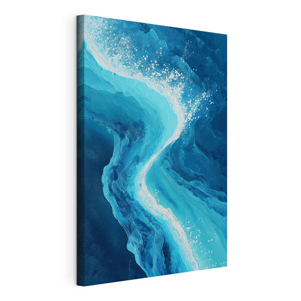 Картина Картина Синя та біла вода (Артикул: s48452)