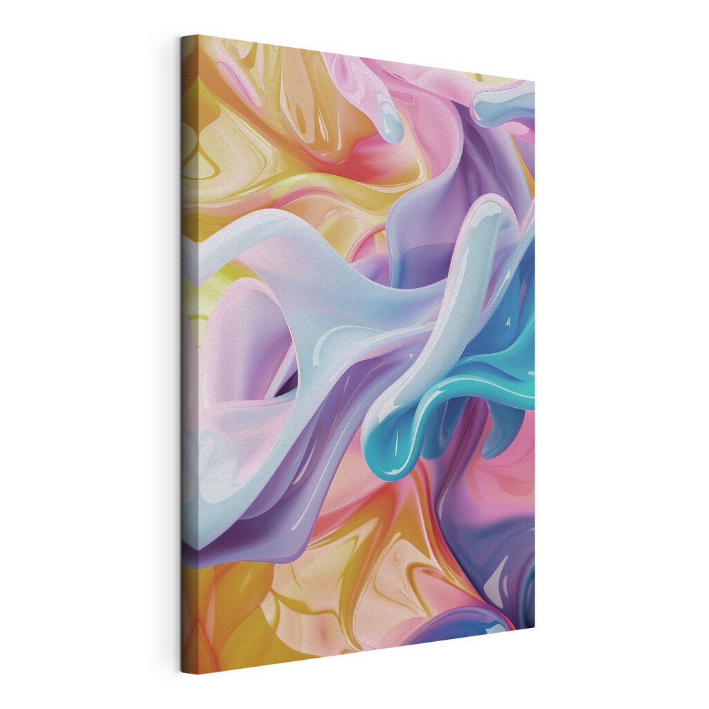 Flowing colors in vibrant harmony Flowing colors in vibrant harmony