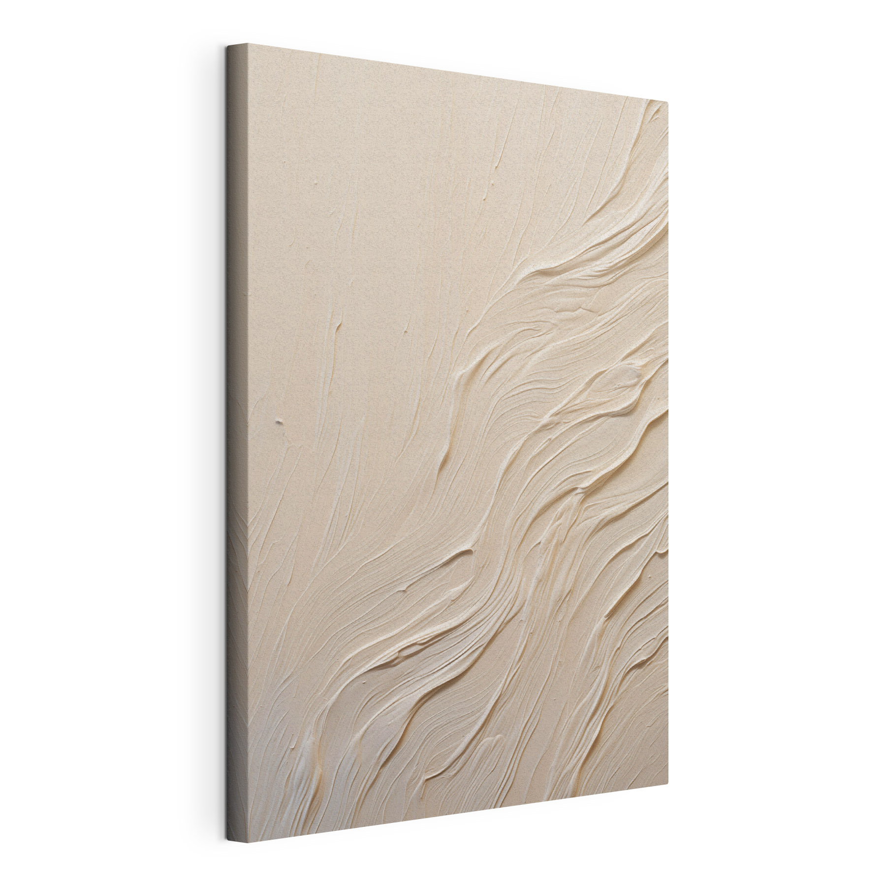 White surface with wavy lines
