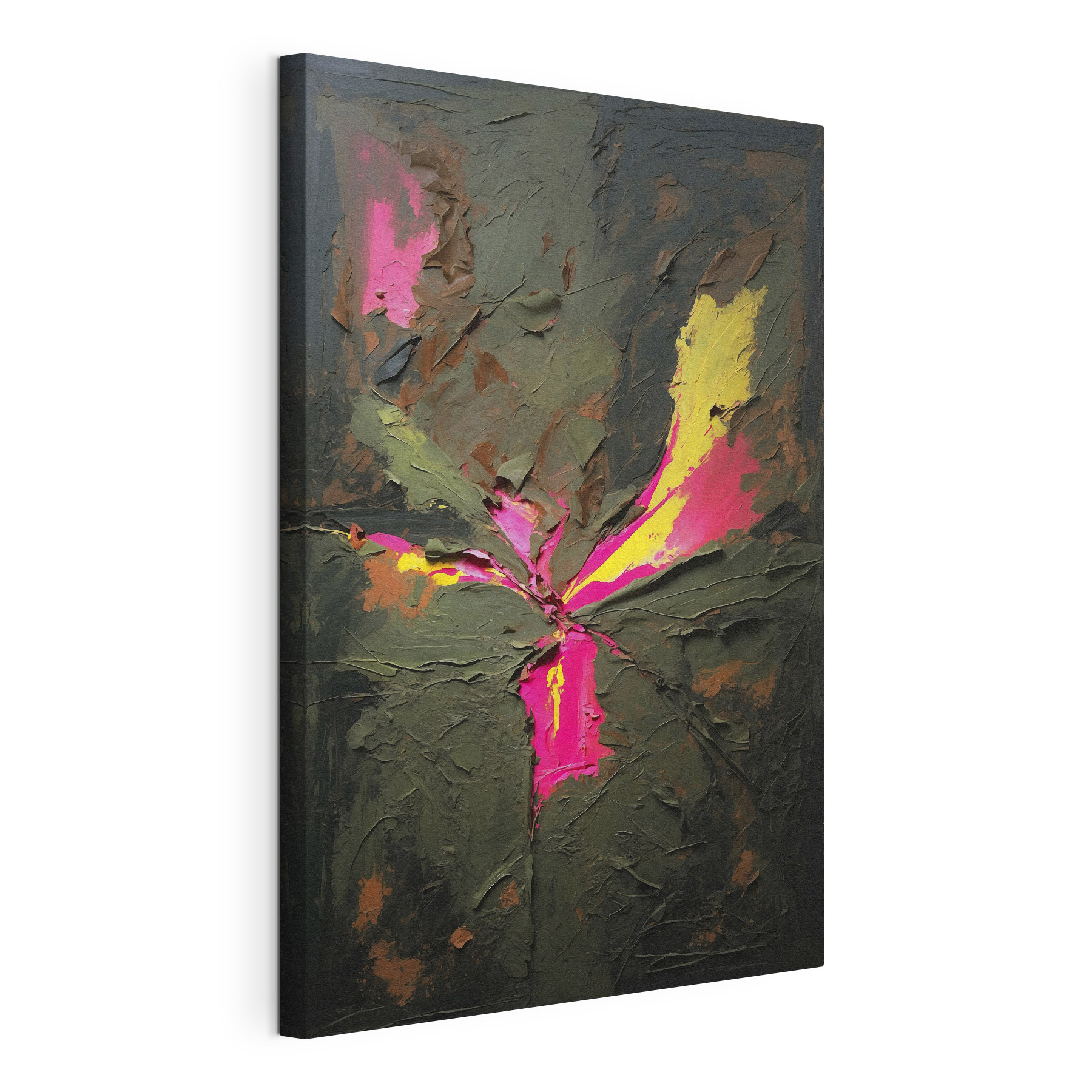 Painting of a flower Painting of a flower