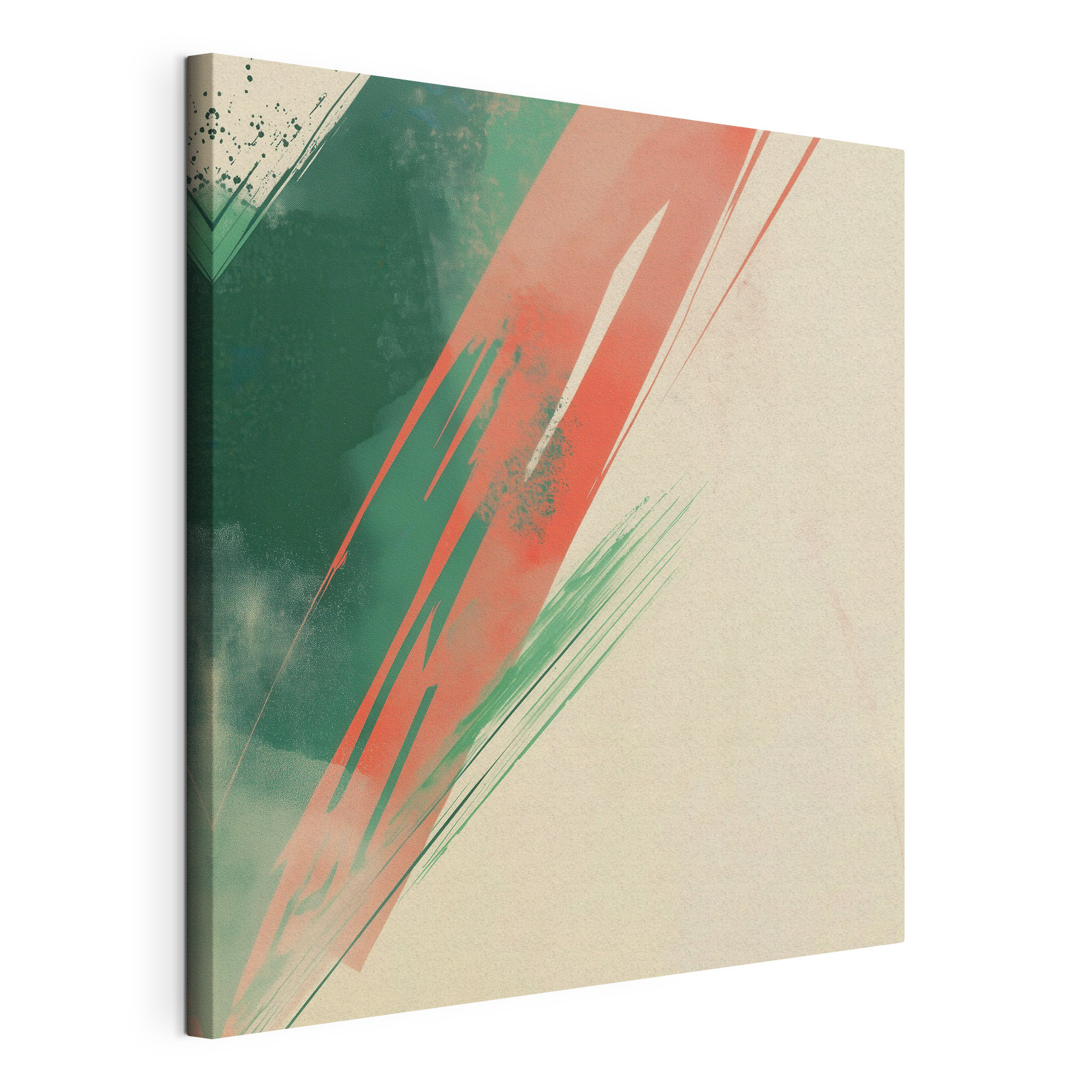 Dynamic colors create intriguing movement