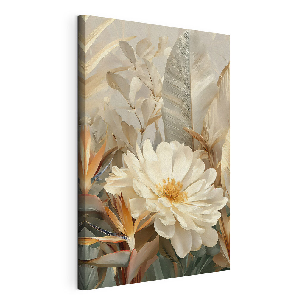 Delicate blooms in soft hues
