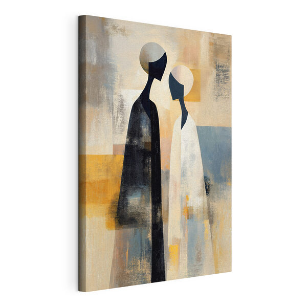 Картина Картина, на якій зображено двох людей (Артикул: s49095) Картина Картина Картина, на якій зображено двох людей (Артикул: s49095)
