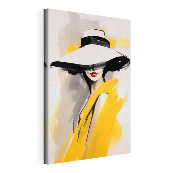 Картина Жінка в капелюсі (Артикул: s49435) Картина Картина Жінка в капелюсі (Артикул: s49435)