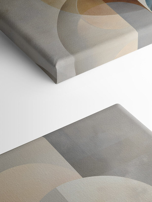 Abstract forms in soft color palette Abstract forms in soft color palette