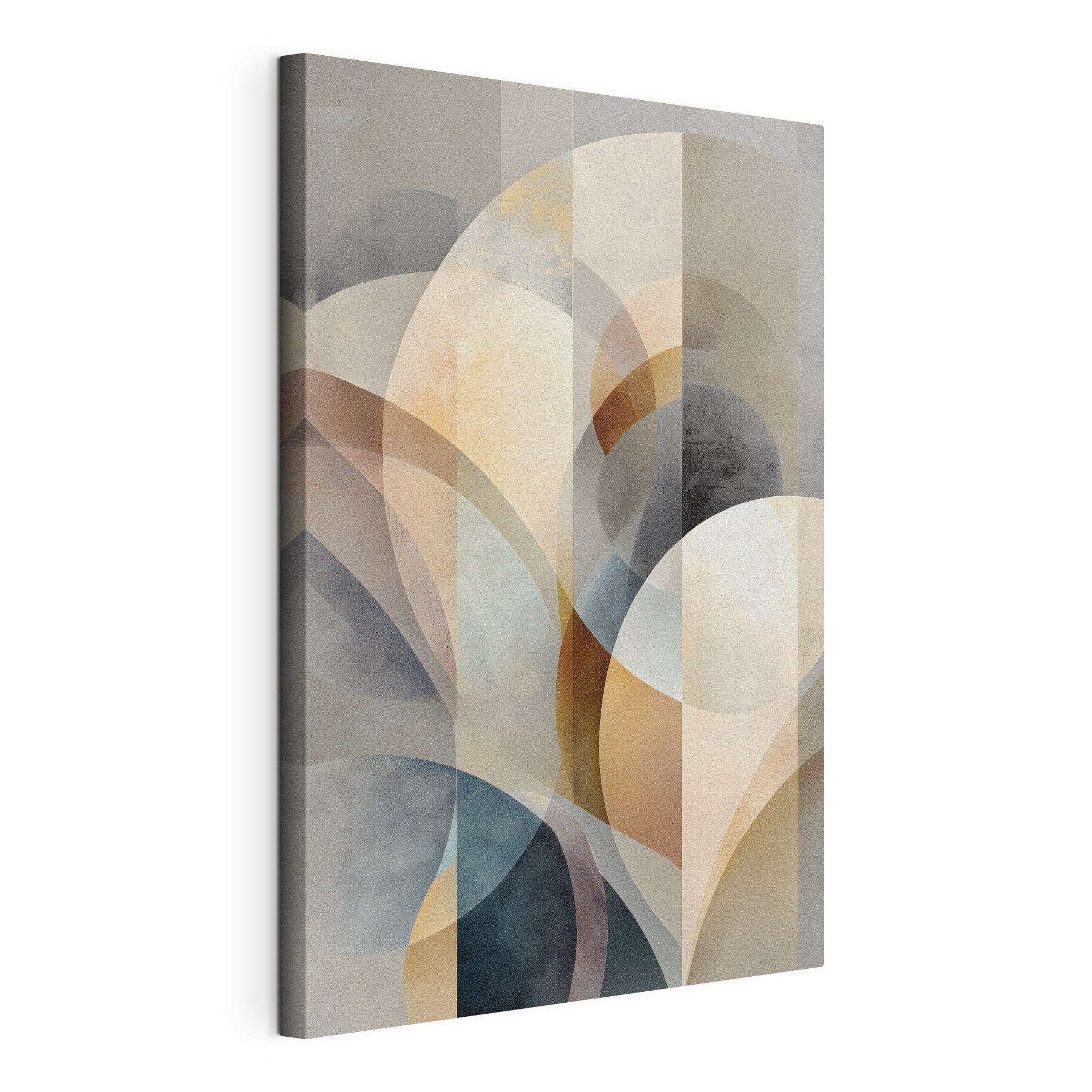 Abstract curves in soft hues Abstract curves in soft hues