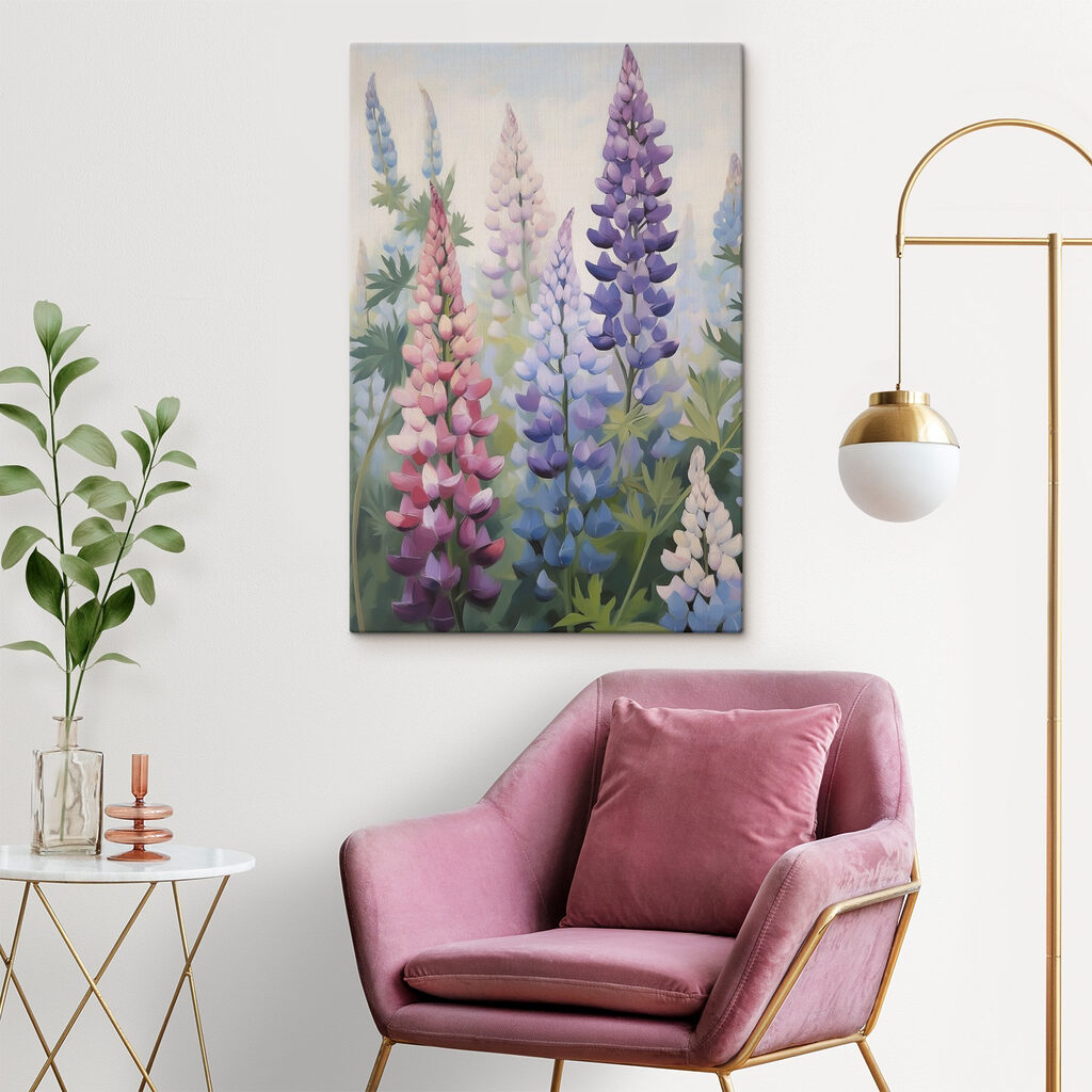 Colorful blooms in gentle hues Colorful blooms in gentle hues
