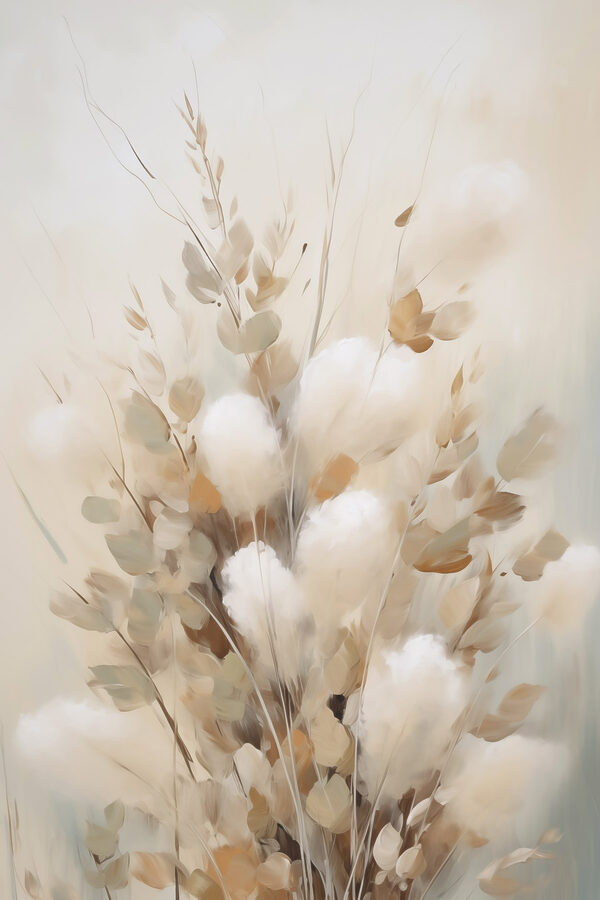 Painting of a bouquet of flowers