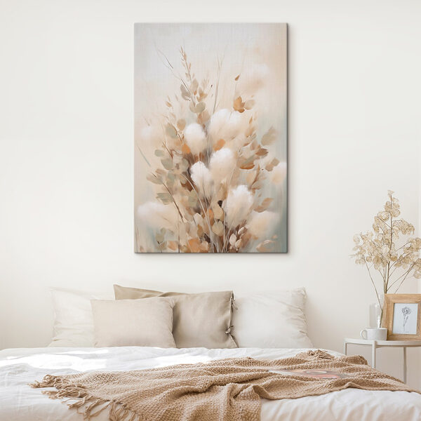 Painting of a bouquet of flowers