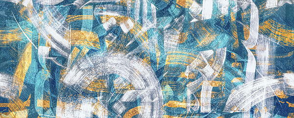 Abstract strokes in vibrant colors Abstract strokes in vibrant colors