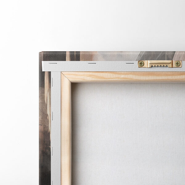 Long hallway with columns and arches Long hallway with columns and arches