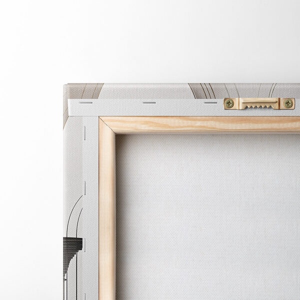 Drawing of a building with arches and clouds Drawing of a building with arches and clouds