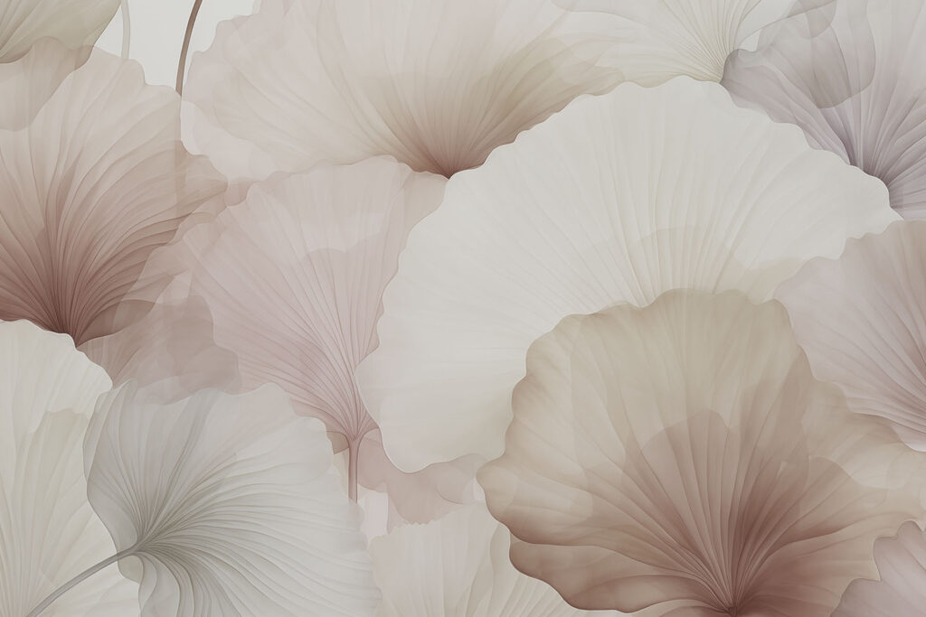Soft petals in gentle hues Soft petals in gentle hues