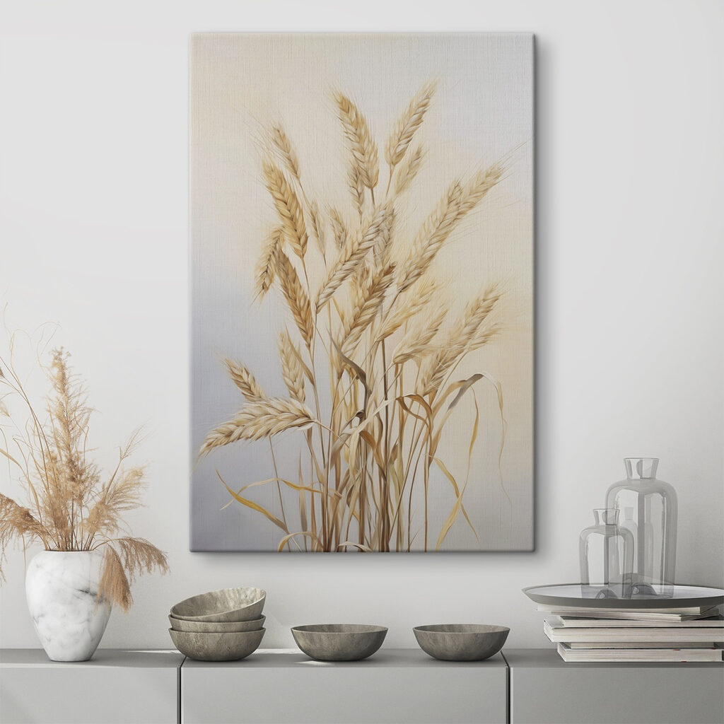 Bunch of wheat in a vase Bunch of wheat in a vase