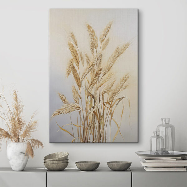 Bunch of wheat in a vase Bunch of wheat in a vase