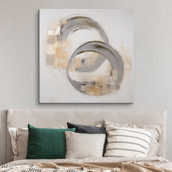 Painting of a couple of circles