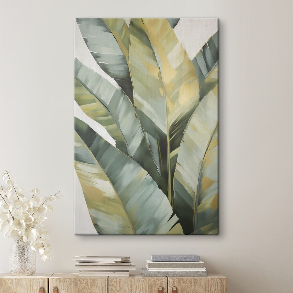 Vibrant leaves in serene colors Vibrant leaves in serene colors