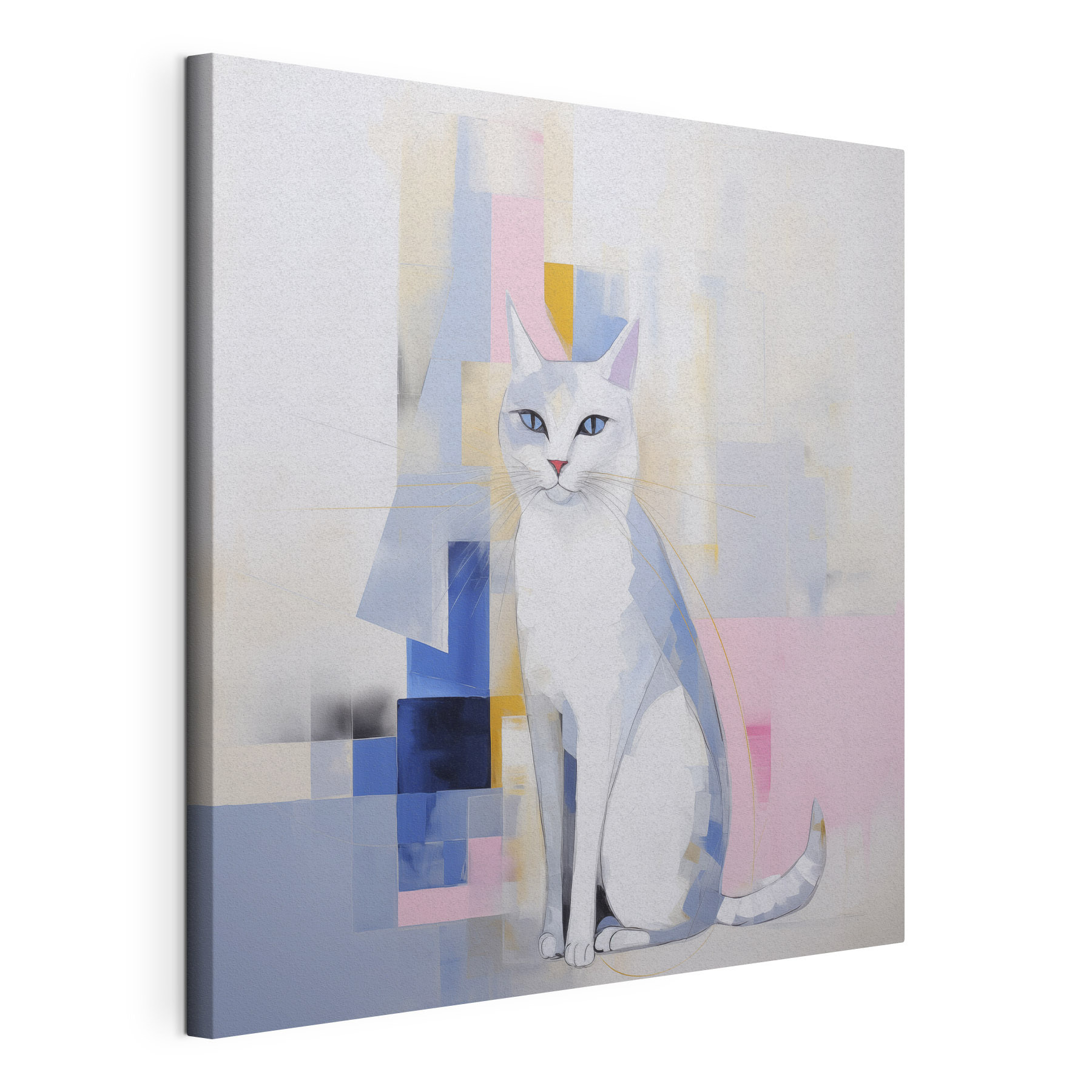 Painting of a cat