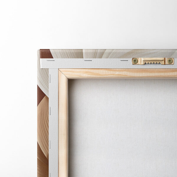 Soft waves in muted tones