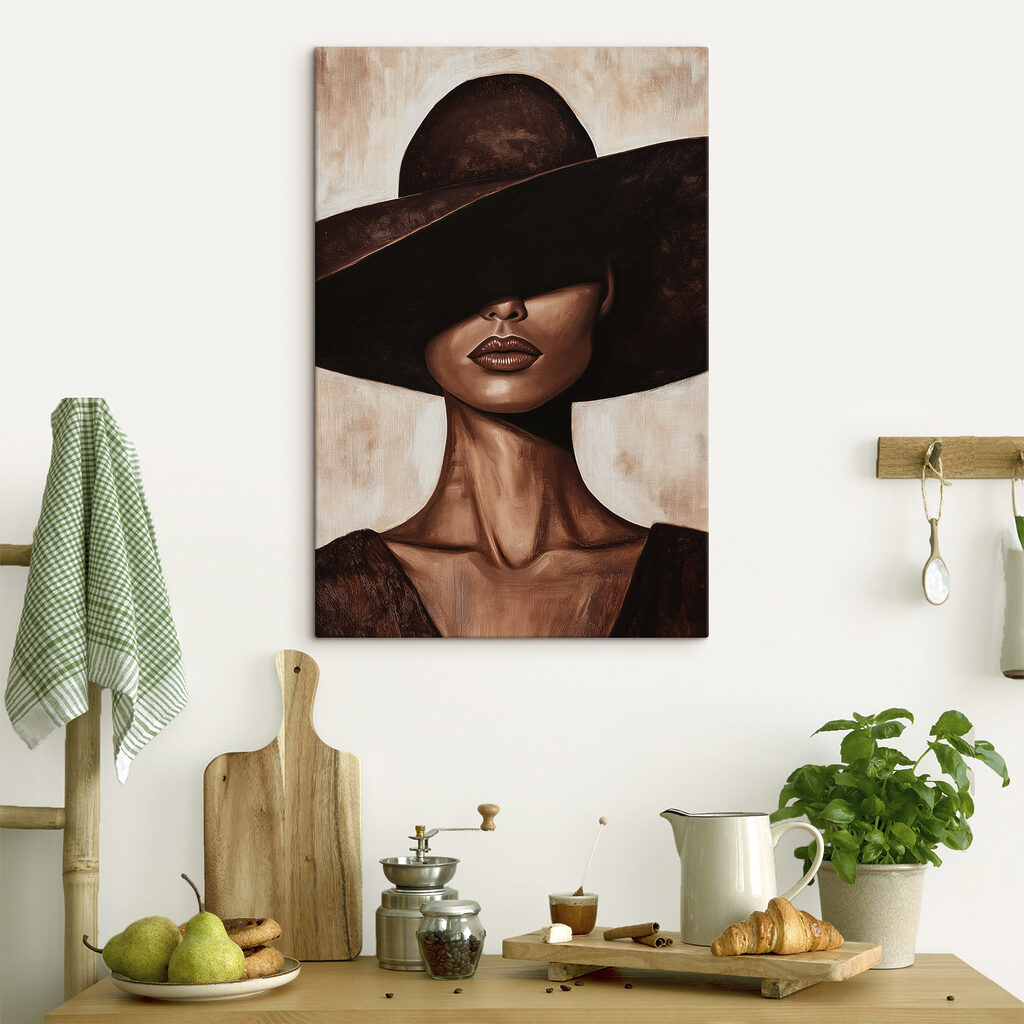Woman wearing a hat Woman wearing a hat