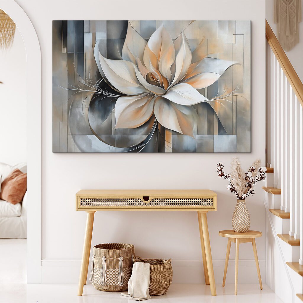 Painting of a flower Painting of a flower