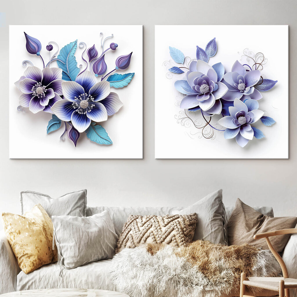 Collage of flowers