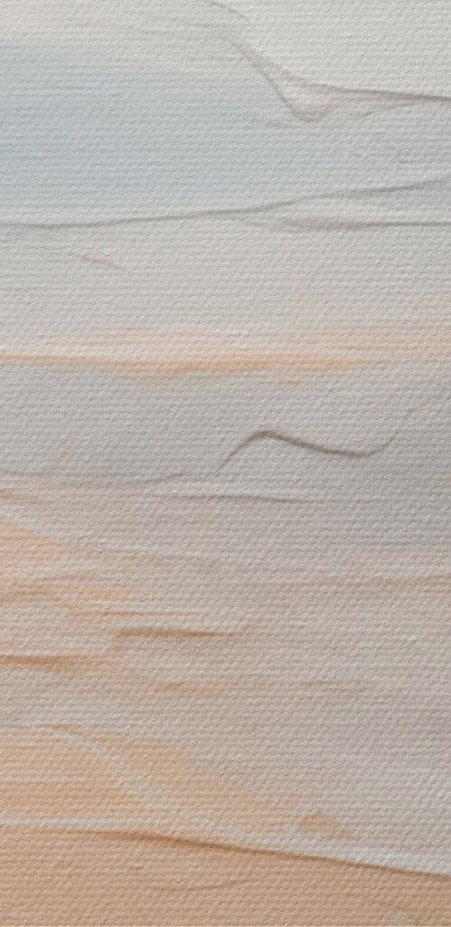Group of paintings of a beach
