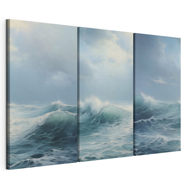 Group of waves in the ocean