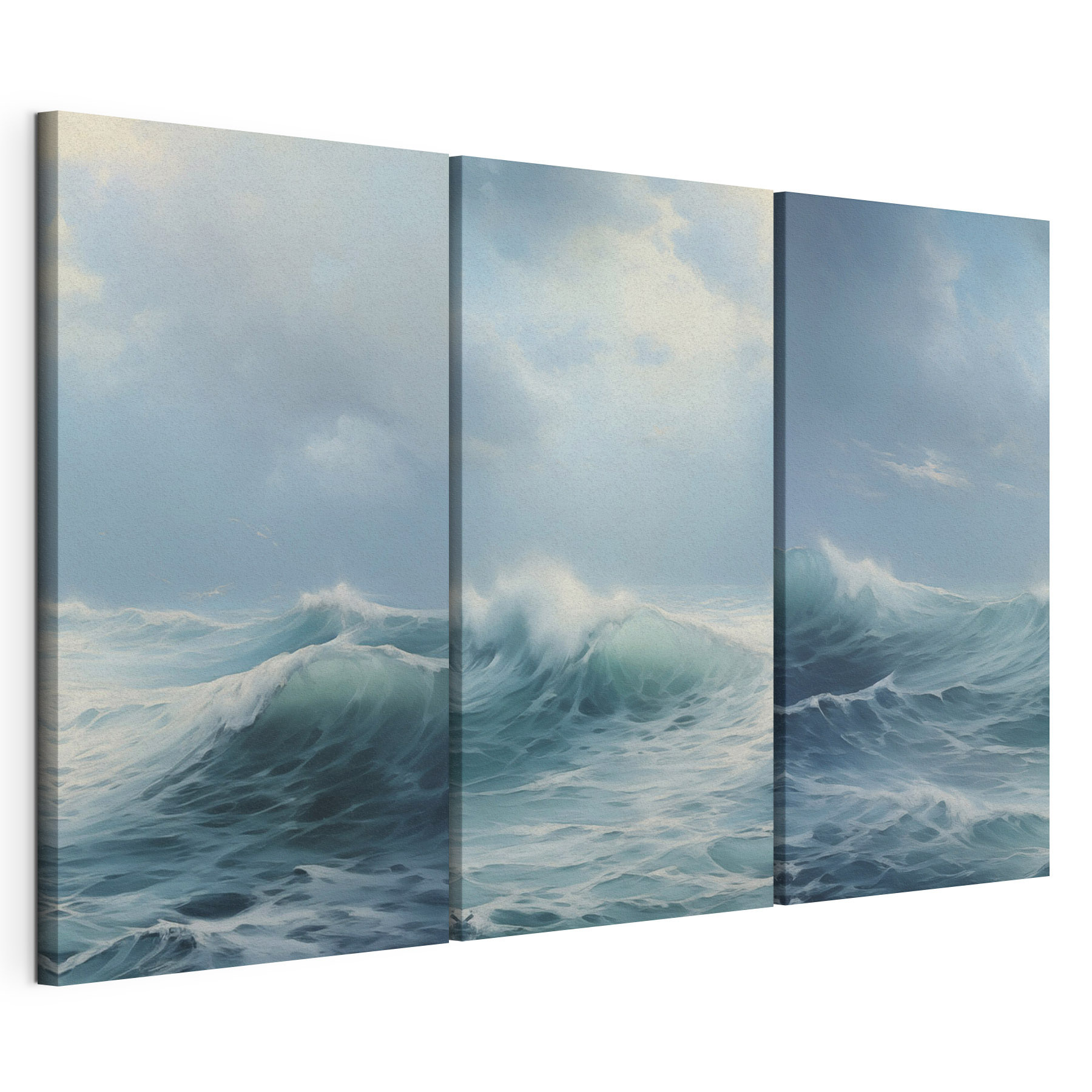 Group of waves in the ocean
