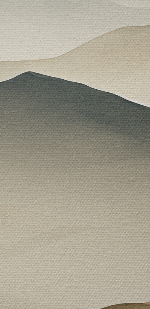 Group of mountains with fog