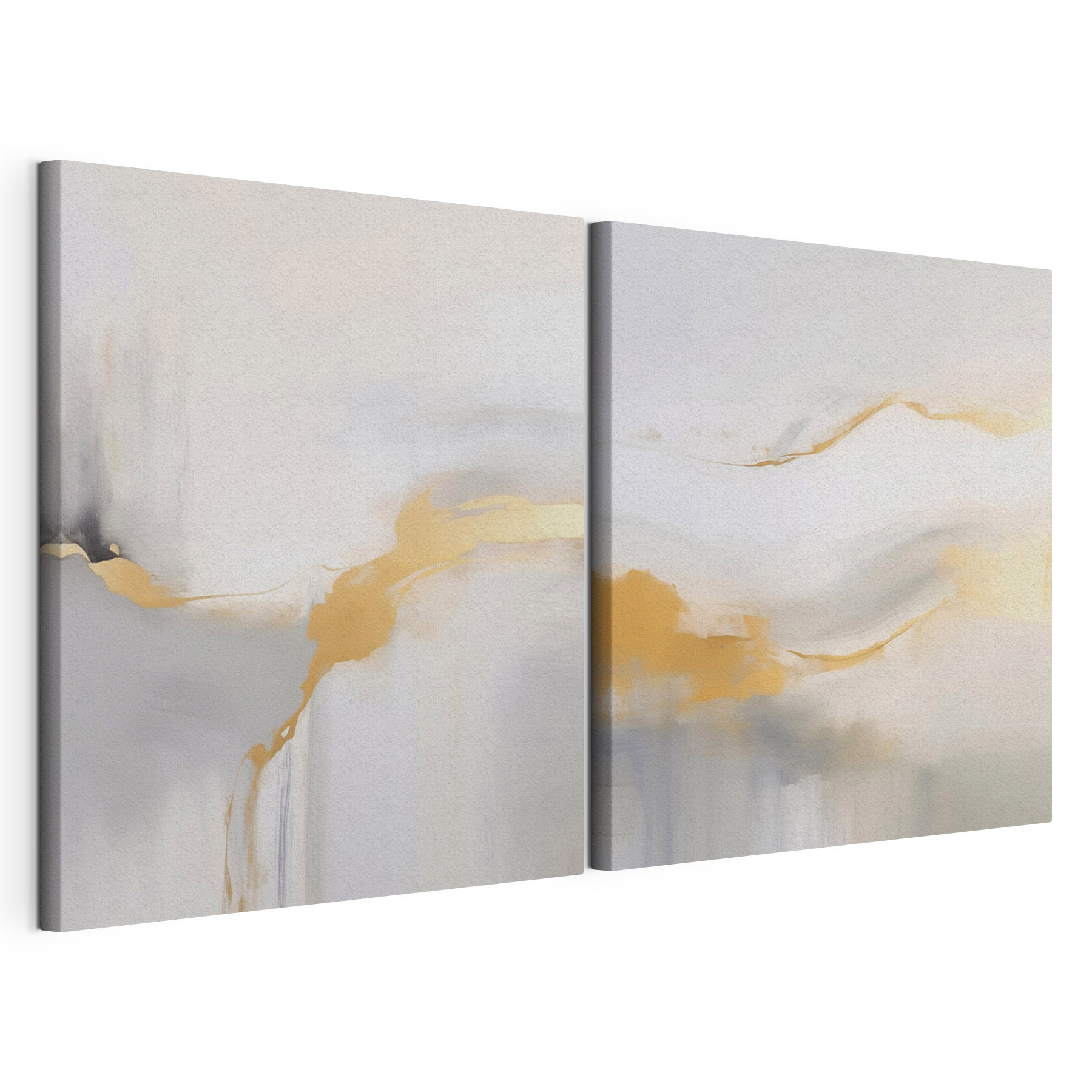 Soft hues with gentle flowing lines