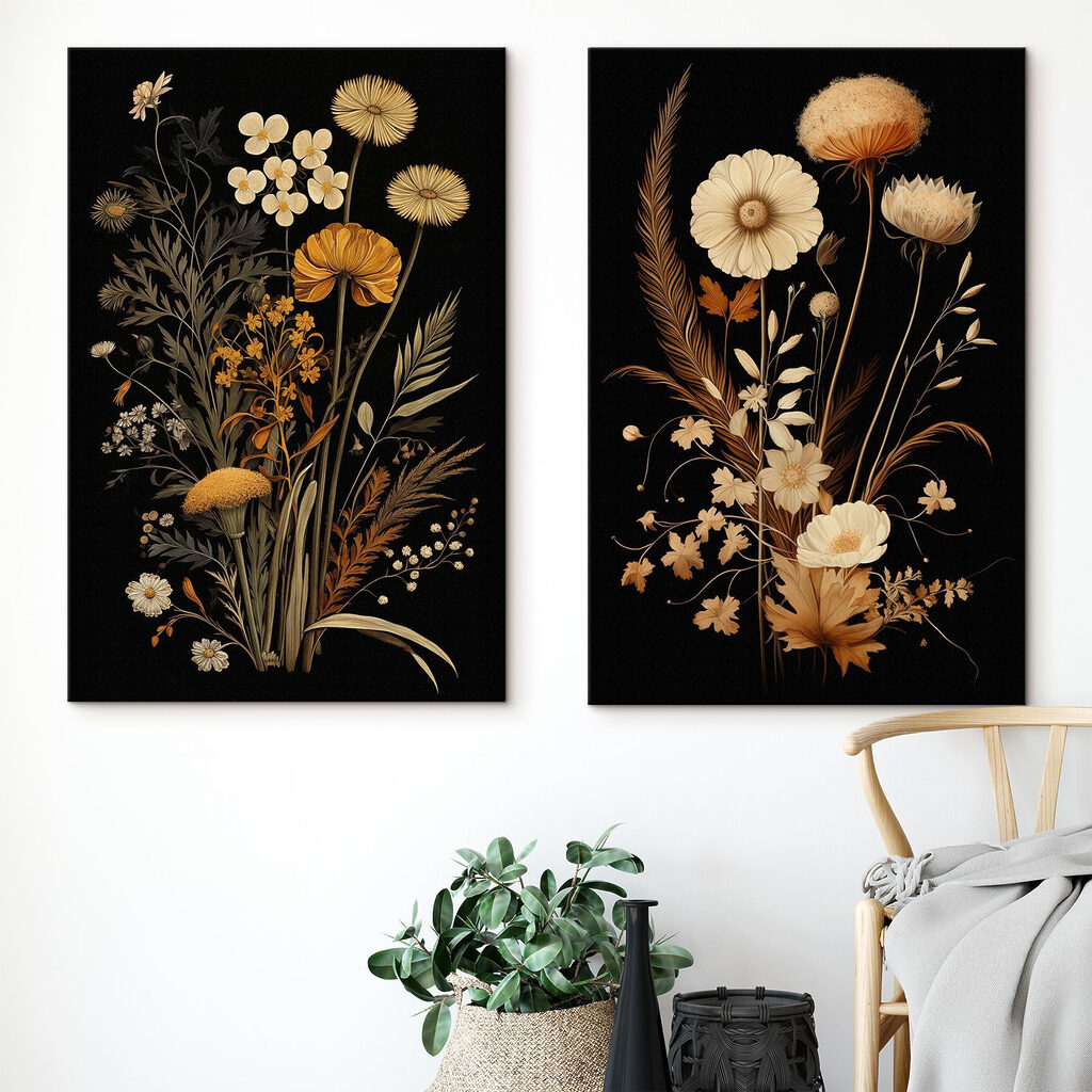 Delicate blooms in muted tones Delicate blooms in muted tones