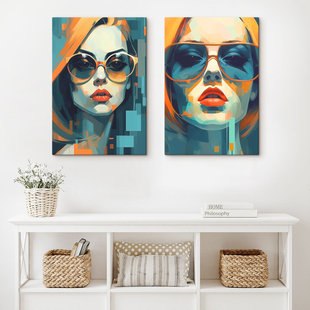 Woman wearing sunglasses