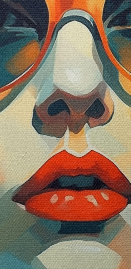 Woman wearing sunglasses