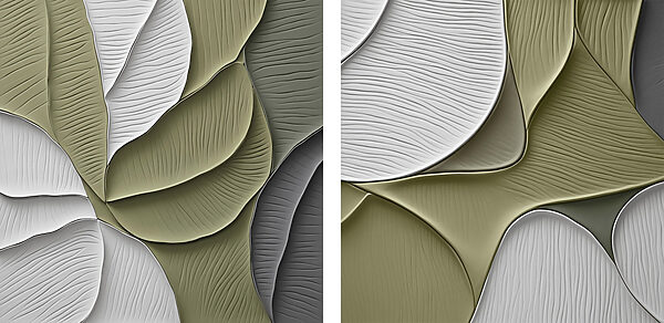 Soft layers in calming earth tones Soft layers in calming earth tones