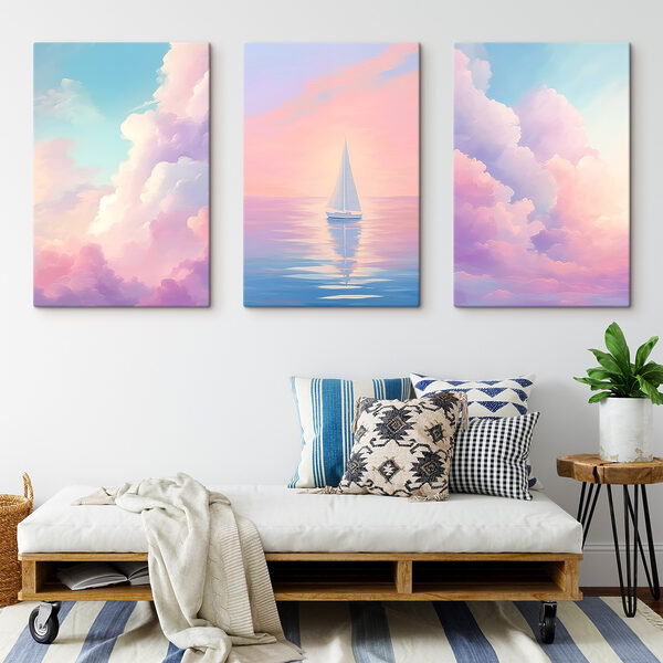 Sailboat on the water Sailboat on the water