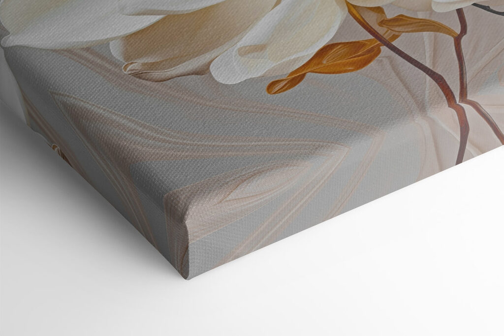 - Elegant blossoms in soft hues
