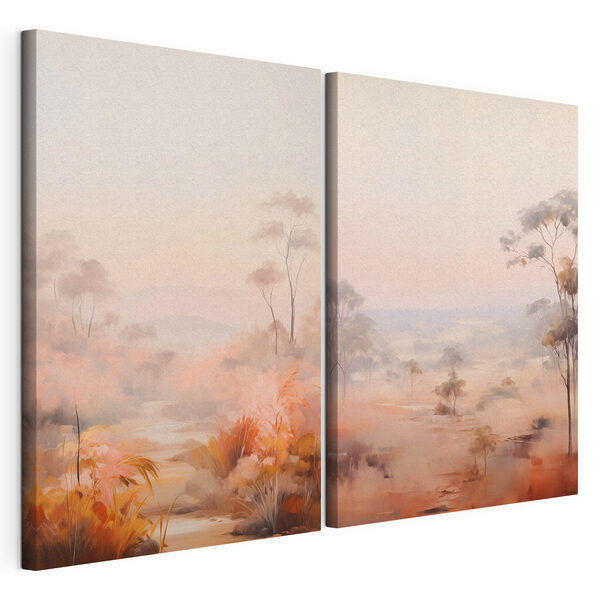 Painting of a landscape Painting of a landscape