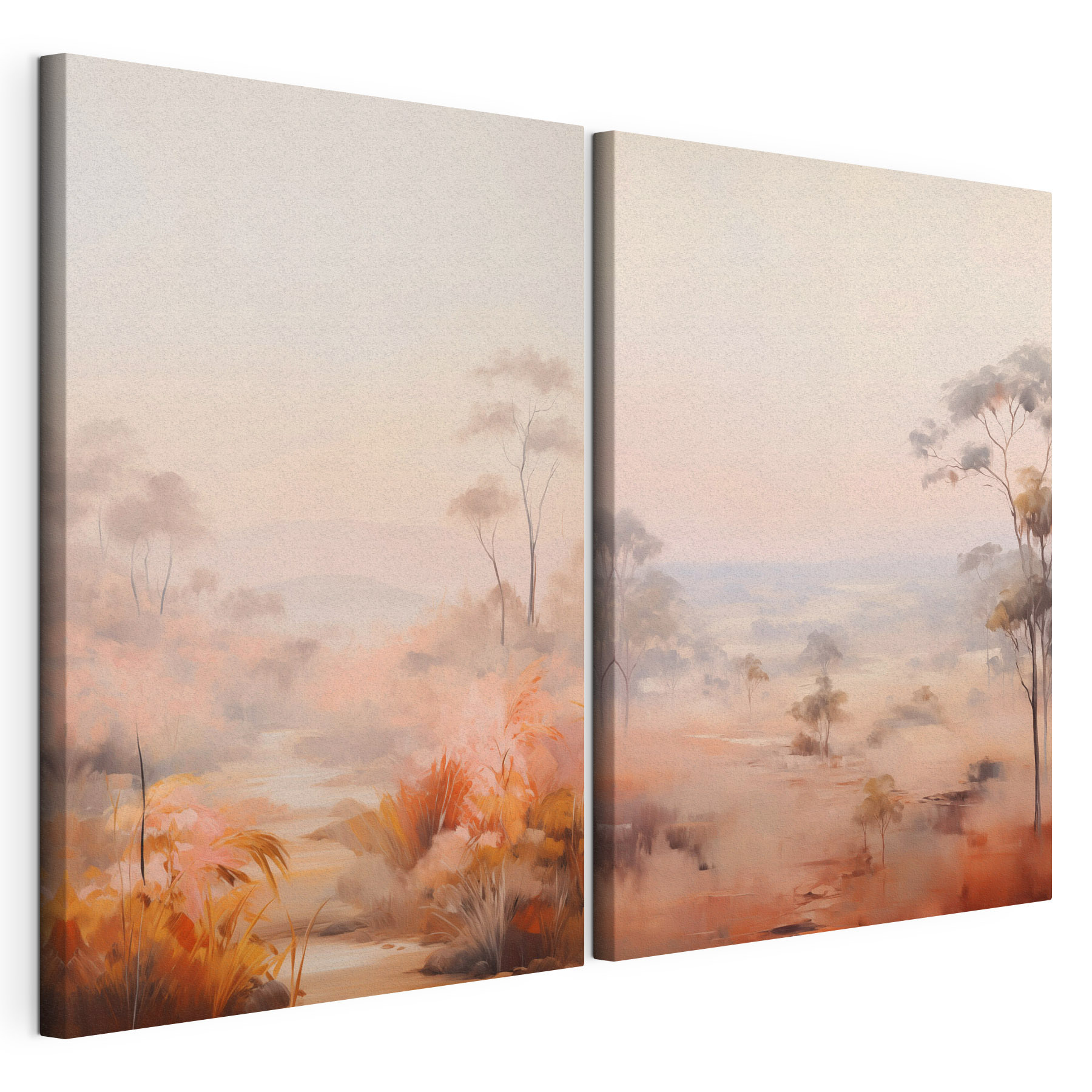 Painting of a landscape Painting of a landscape