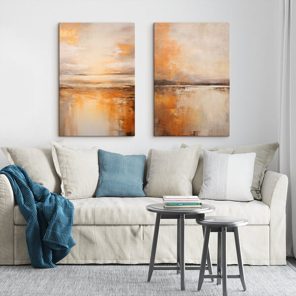 Painting of a landscape Painting of a landscape