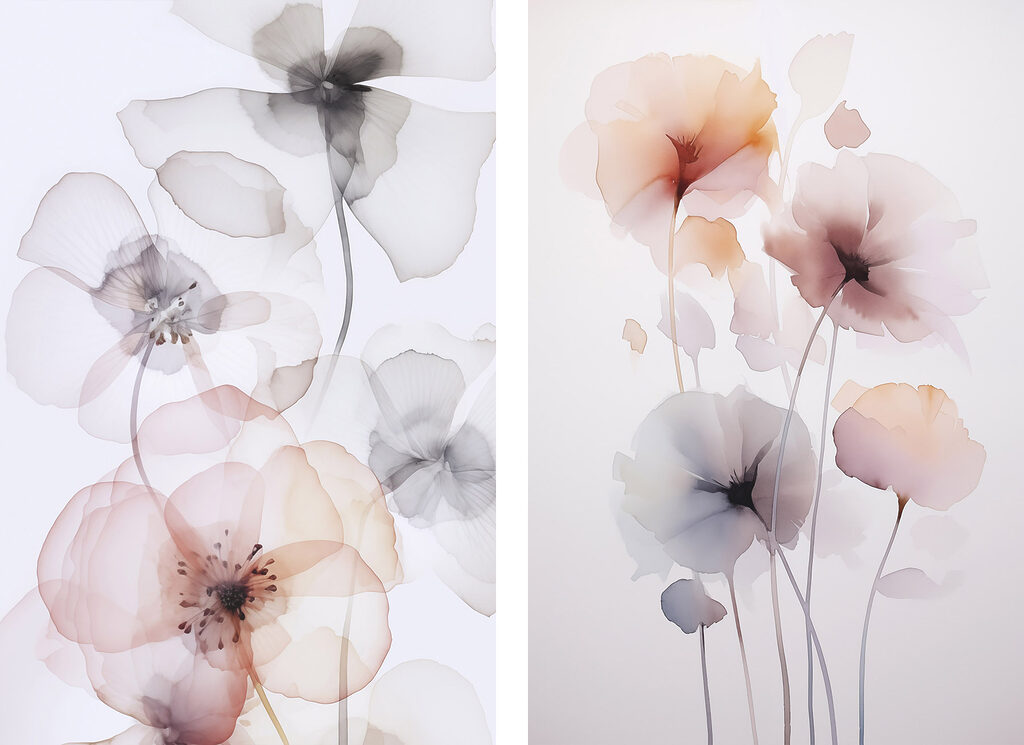 Soft petals in delicate harmony