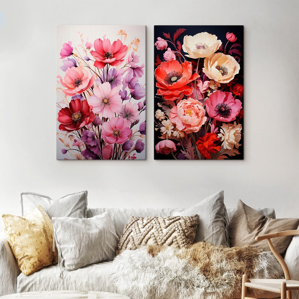 Collage of flowers