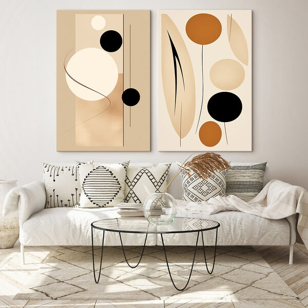 Two pictures of art